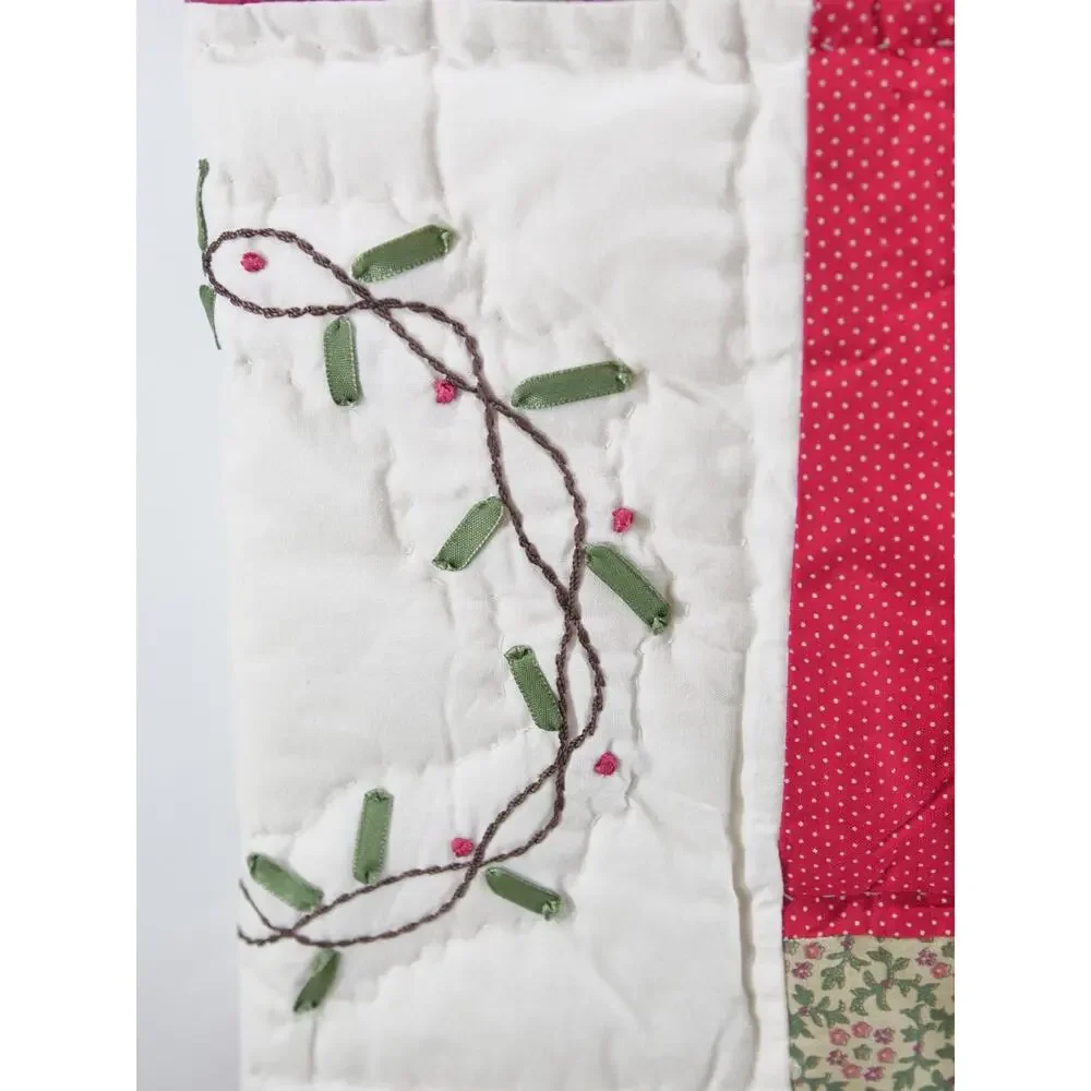 Quilt 47 x 57 Blanket Christmas C & F Enterprises‎ Trees VINTAGE Holiday Winter